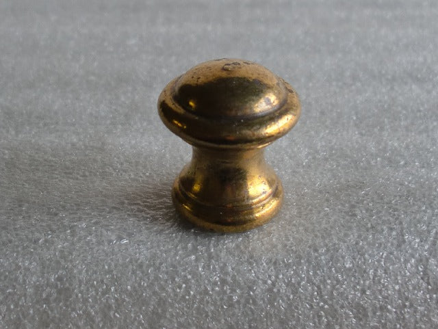 Burnished & Lacquered Brass Knob Tapped 1/8 IPS
