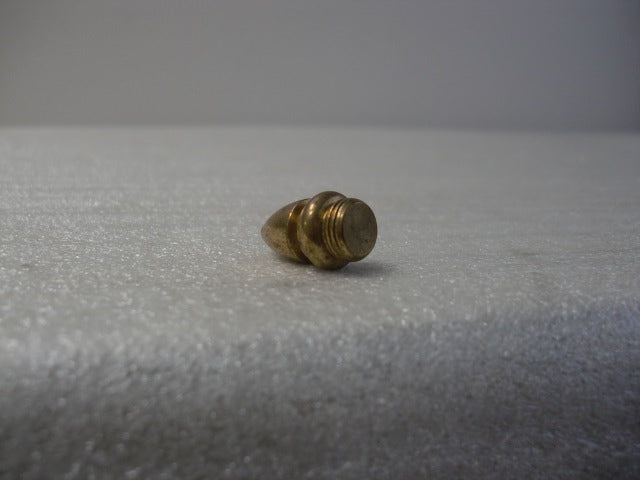 Burnished & Lacquered Brass Acorn w/ 1/8 IPS Male Threading