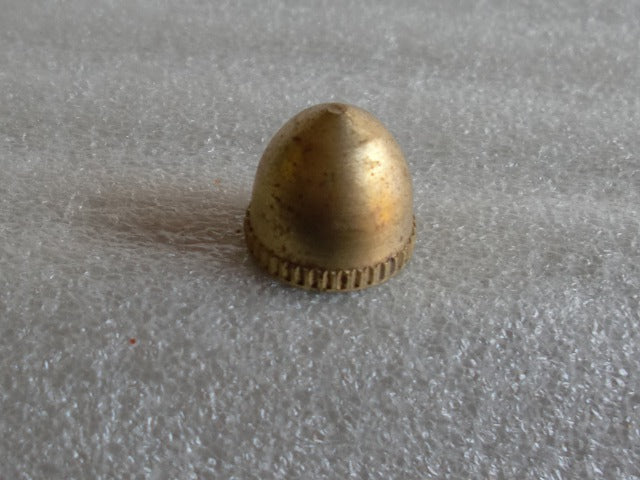 Unfinished Brass Acorn Knob Tapped 1/8 IPS