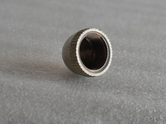 Brass, Nickel Plated Acorn Tapped 1/8 IP