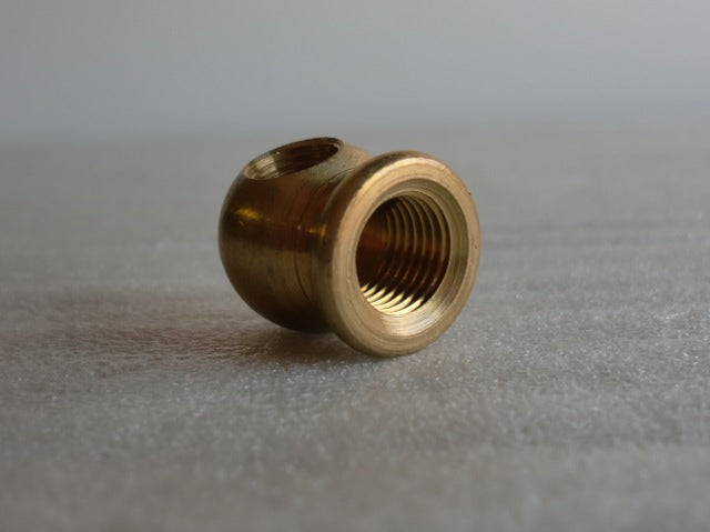 Brass Knobs with a 1/4 IPS Bottom and 1/8 IPS Side Hole