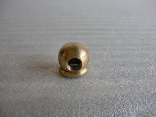 Brass Knobs with a 1/4 IPS Bottom and 1/8 IPS Side Hole