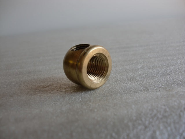 Brass Knobs with a 1/4 IPS Bottom and 1/8 IPS Side Hole