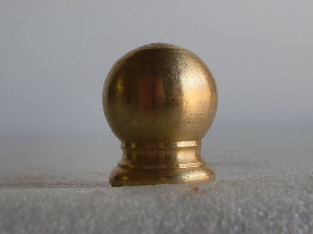 Brass Large Knob Tapped 1/4" IPS