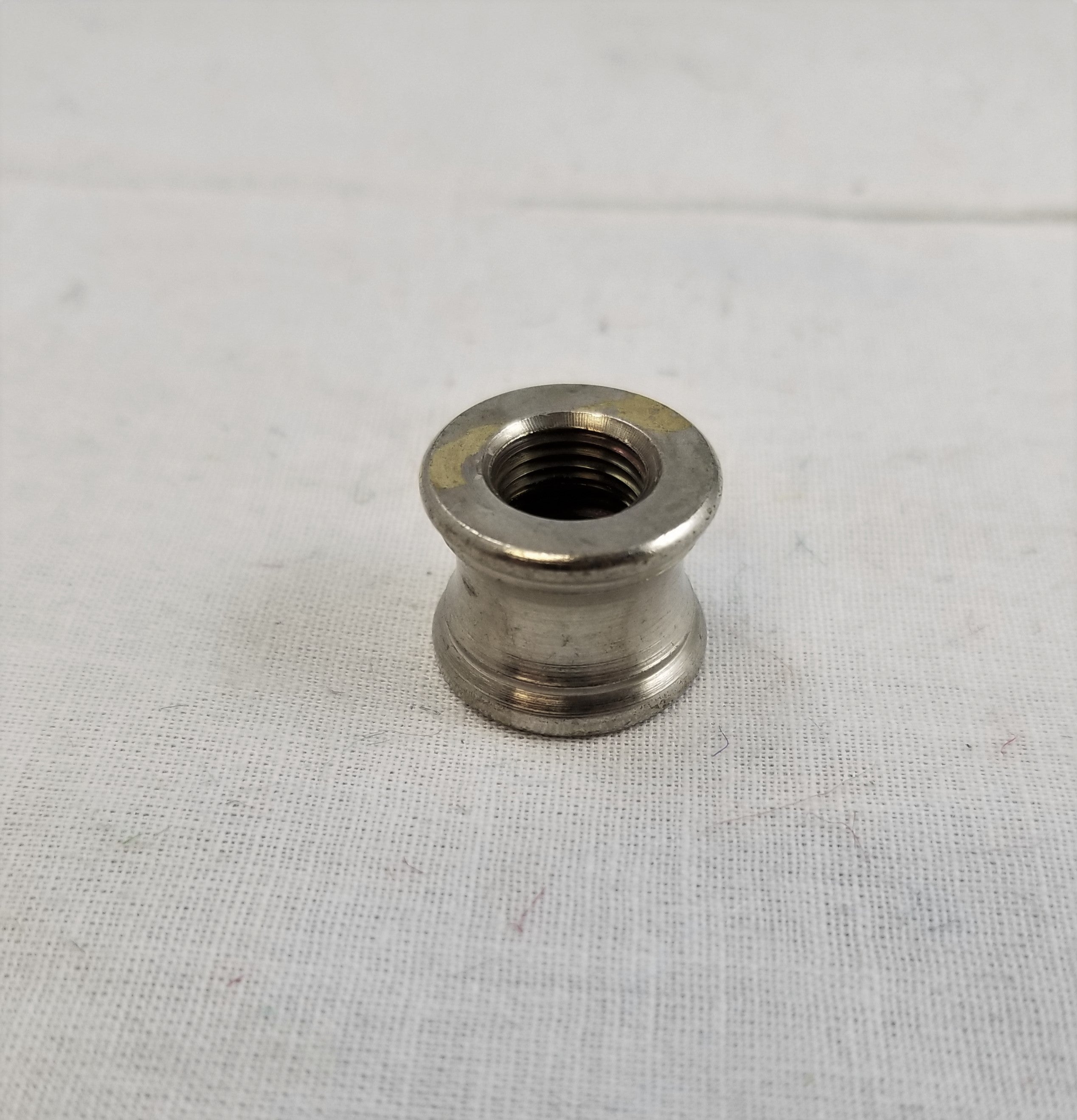 Brass Coupling Nickle Plated - Tapped 1/8 IP F x 1/4 IP F
