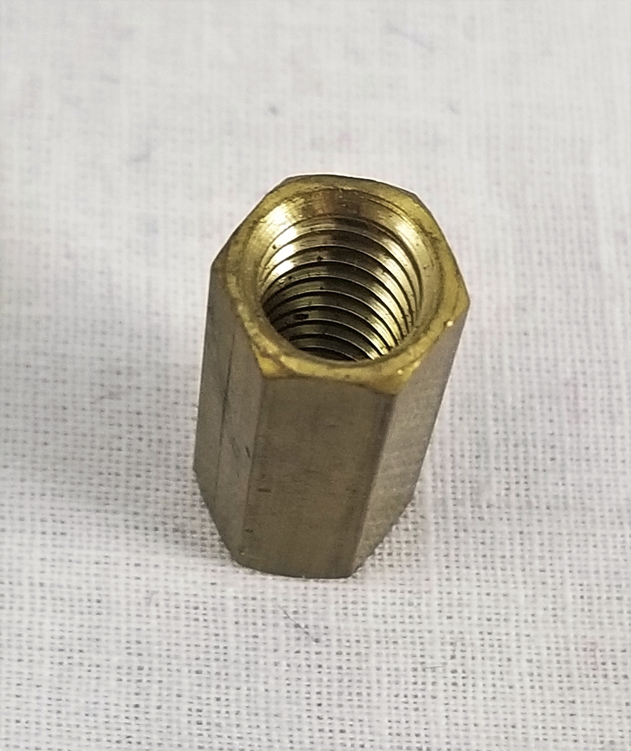 Hexagon Rod Coupling - Solid Brass