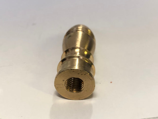 Unfinished Finial or Knob - Tapped 1/4"-27