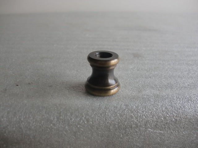 7/8" Antique Brass Turned Brass Neck Tapped 1/8 IP