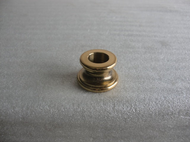 7/8" Turned Brass Neck with Hollowed Out Bottom Slips 1/4 IPS