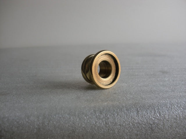 7/8" Turned Brass Neck with Hollowed Out Bottom Slips 1/4 IPS