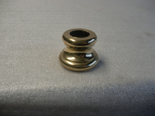 7/8" Polished & Lacquered Turned Brass Neck Slips 1/4 IPS