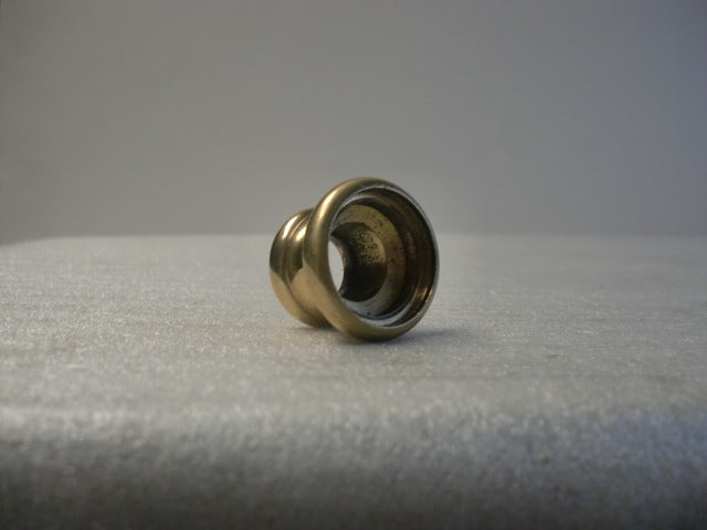 7/8" Polished & Lacquered Turned Brass Neck Slips 1/4 IPS