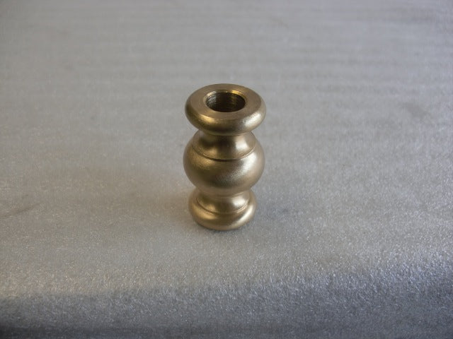 1-1/2" Burnished & Lacquered Brass Turned Neck