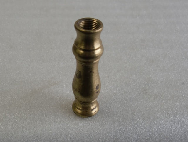 2-1/4" Unfinished Turned Brass Neck Tapped 1/8 IPS  ***OUT OF STOCK***