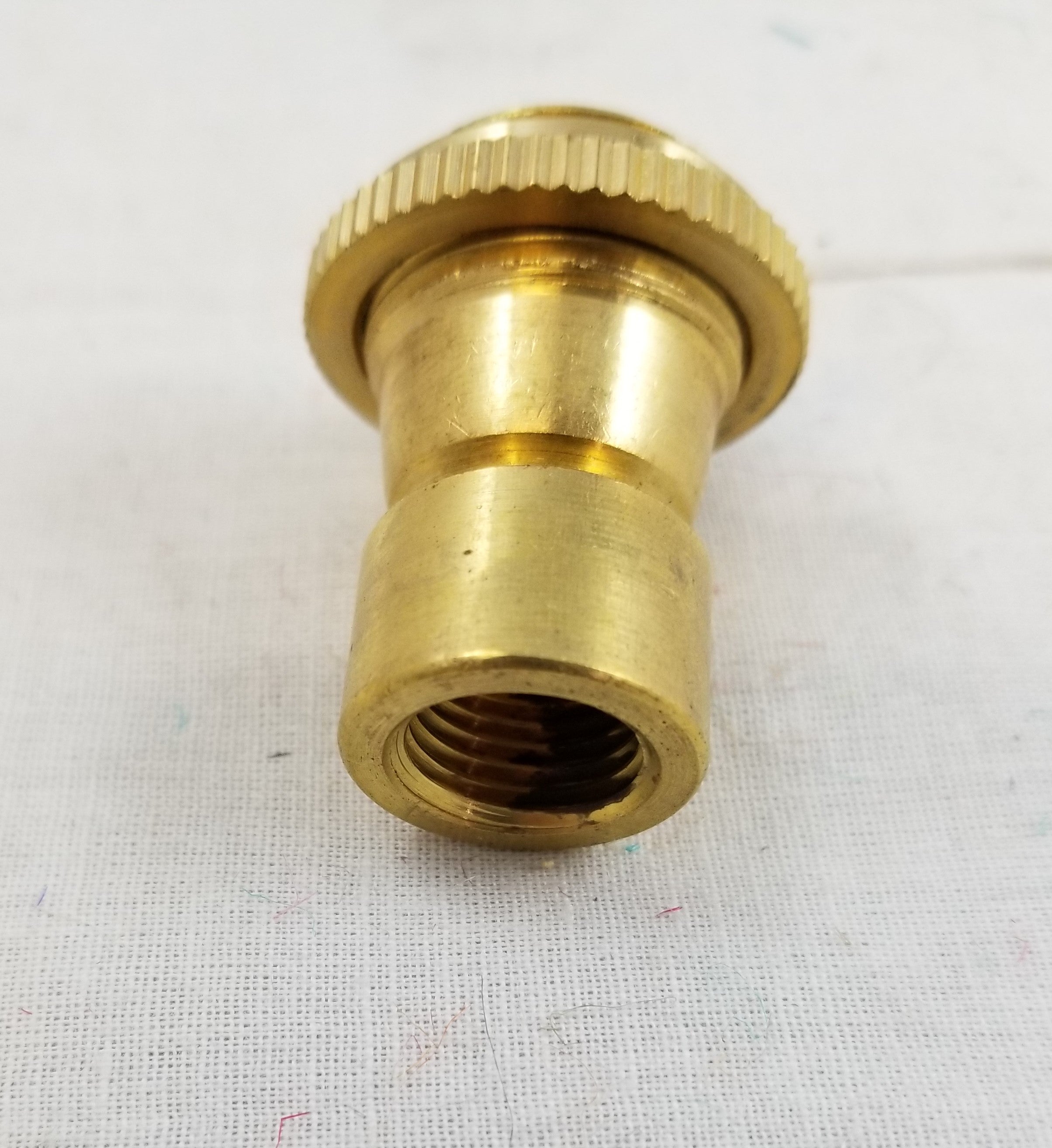 Brass "Hang Straight" Swivel - Unfinished Brass - 1/4 IP x 1/4 IP