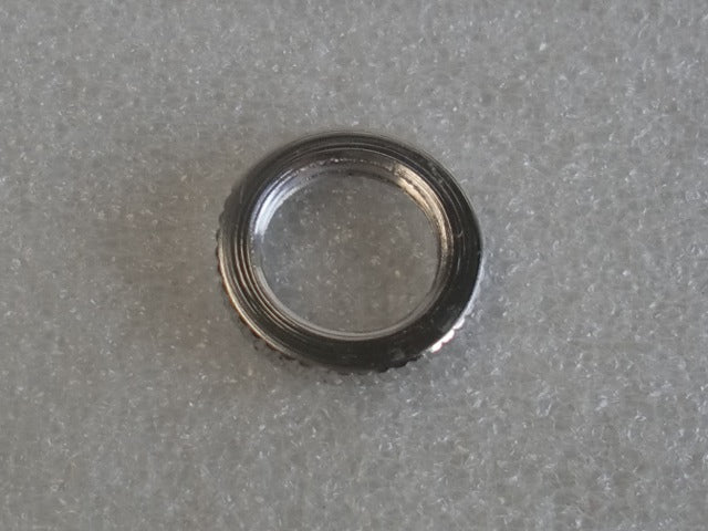 9/16" Knurled Nickel Locknuts Tapped 1/8 IPS