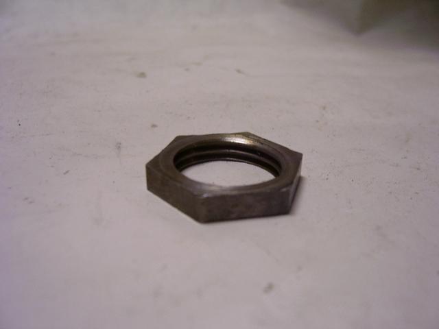 Hexagonal Lock Nut - Zinc Plated.