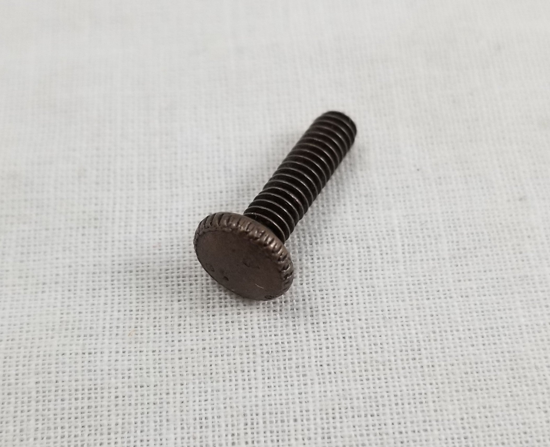 5/8" Antique Brass Plated - Knurled Head Screw for all holders - 8/32"