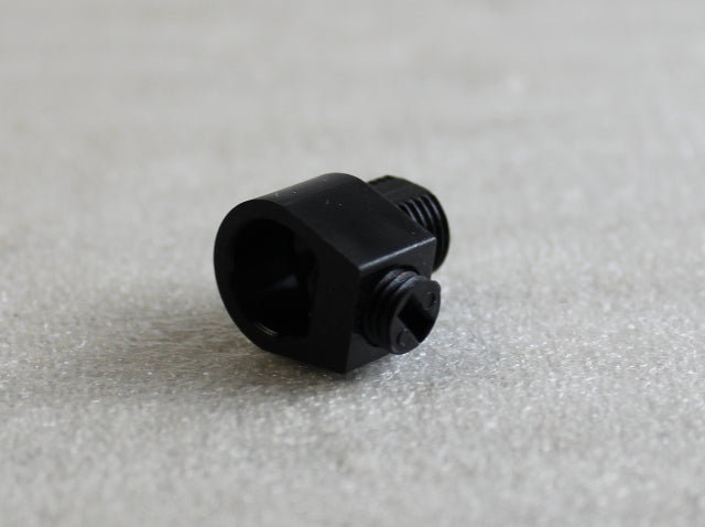Black Strain Relief Fitting