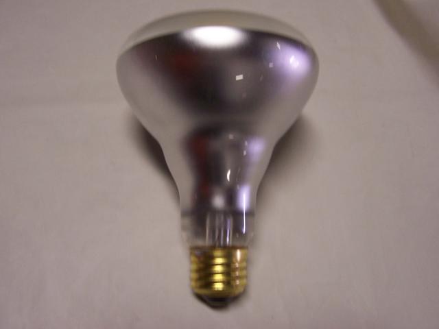 65W Medium Base Large Reflector bulb 130 VOLT