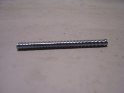 8-32 X 1-5/8 Inch Threaded Rods - Zinc Plated Steel, Grade 2, Box Of 20 Pieces