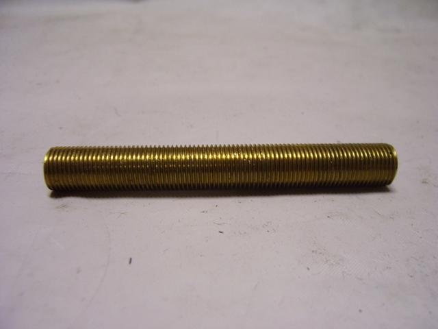 3-1/4" Length Brass lampnipple - 1/8 IPS