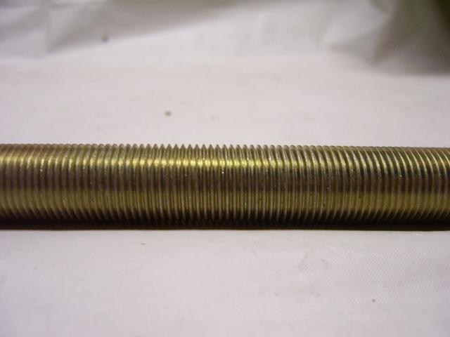 All Thread Pipe - 3 Foot Lengths - 3/8 I.P.S. Zinc Plated