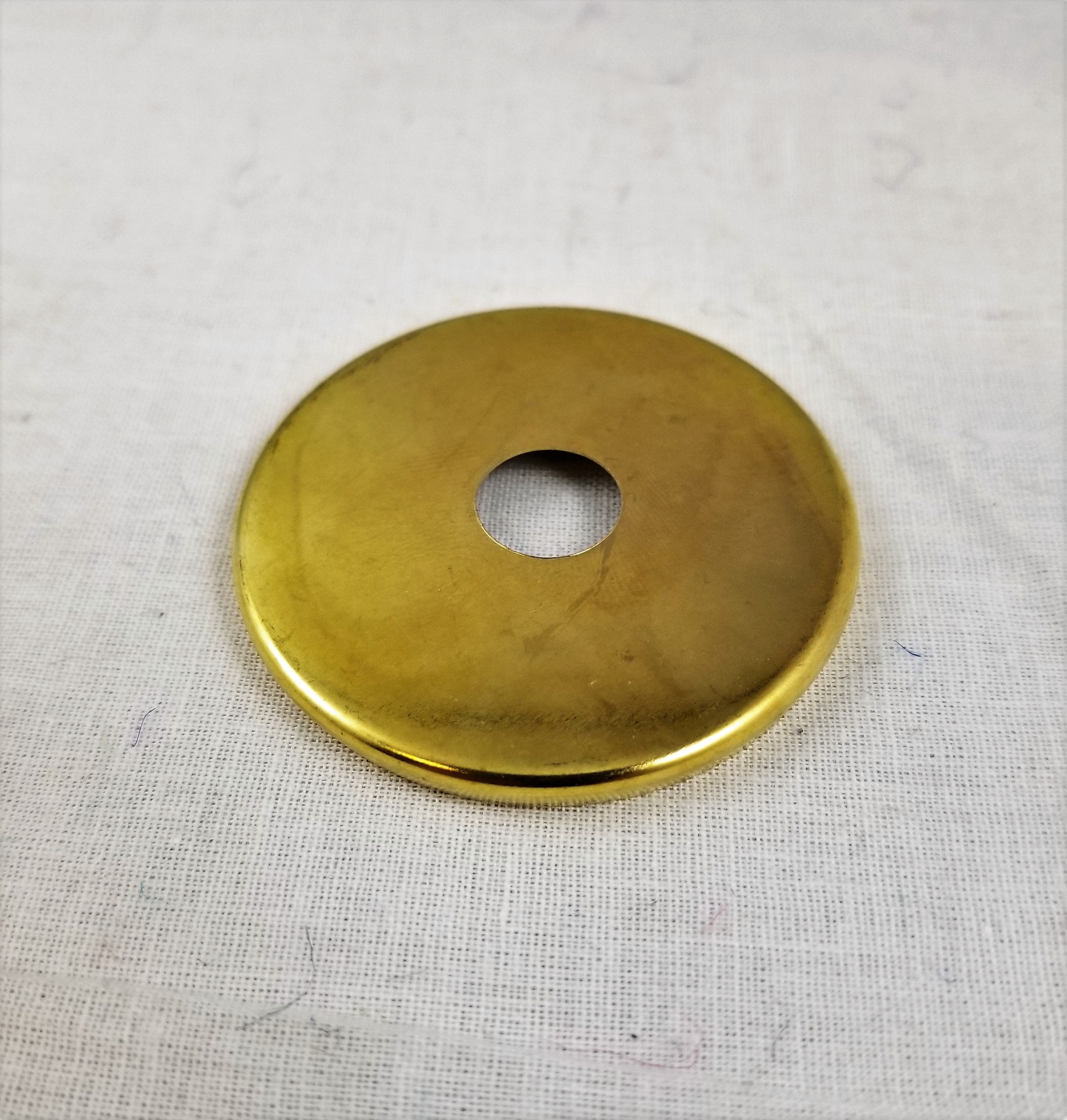 Brass Plated Steel Check Ring 1-1/8" Diameter - 1/8" Slip