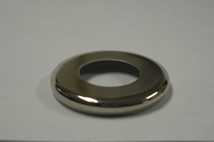 Nickel Plated & Lacquered Check Ring 1-3/4" Diameter - 1/4" Slip