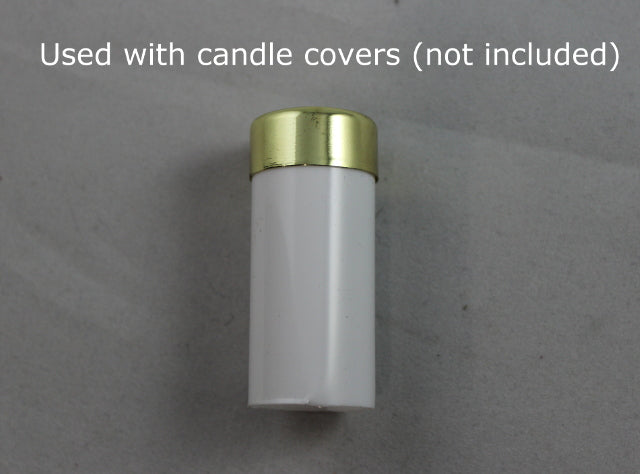 Brass Plated Candle Cover Top