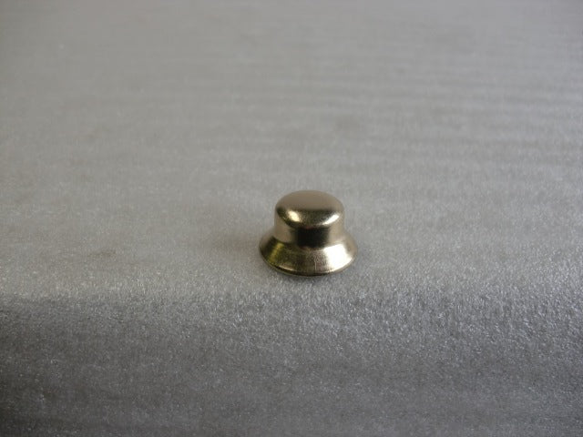 1/2" Brass Stamped Flanged Finial