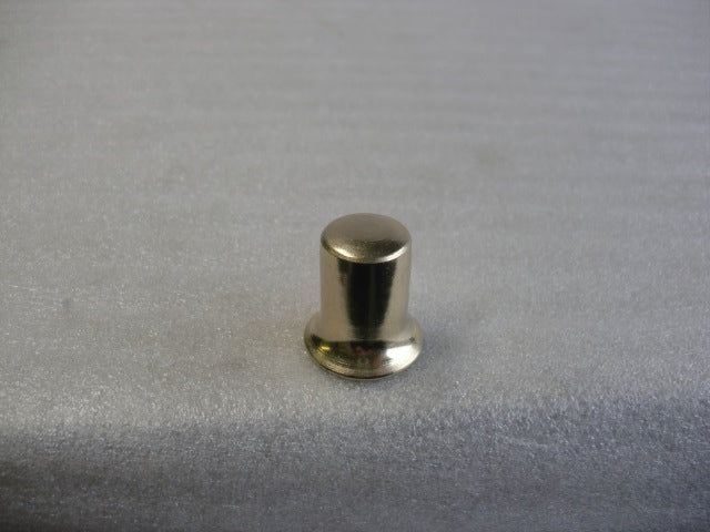 1" Brass Stamped Flanged Finial