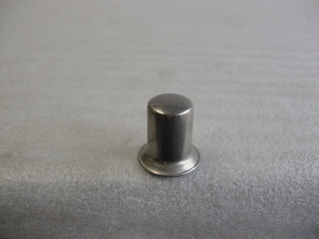 1" Nickel Stamped Flanged Finial