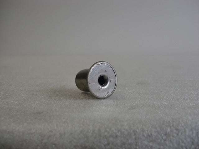 1" Nickel Stamped Flanged Finial