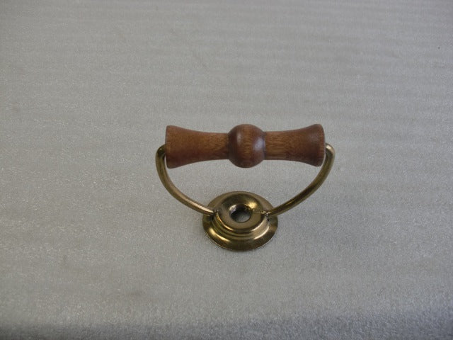 Wooden Pull Down Handle Threaded 1/8 IPS
