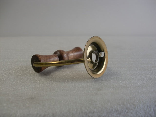 Wooden Pull Down Handle Threaded 1/8 IPS
