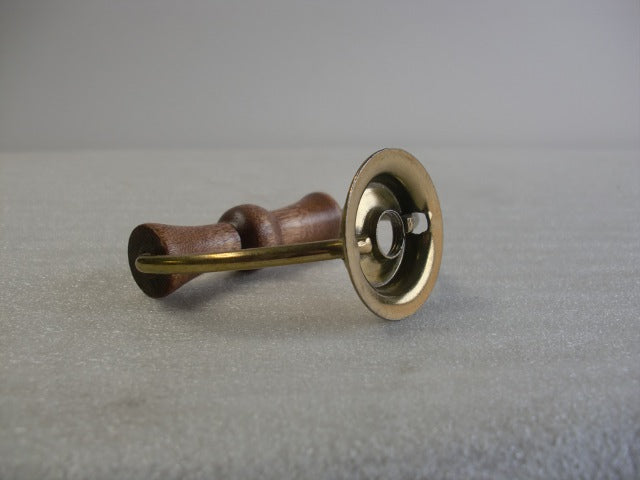 Wooden Pull Down Handle Threaded 1/8" IPS