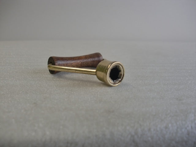 Pull Wooden Handle Threaded at 1/8 IPS (3/4")
