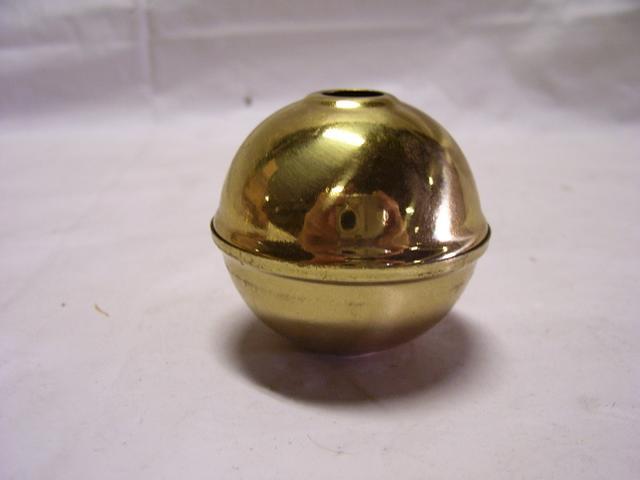 2 - Piece Brass Ball 3" Diameter - Unfinished