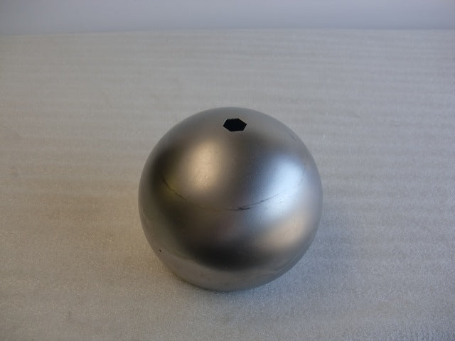 4" Diameter Stamped Steel Ball with 1/8 IP Bottom Hole