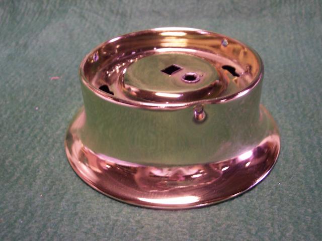 Ceiling Collar - Brass - For Snap In Socket - 4" Fitter