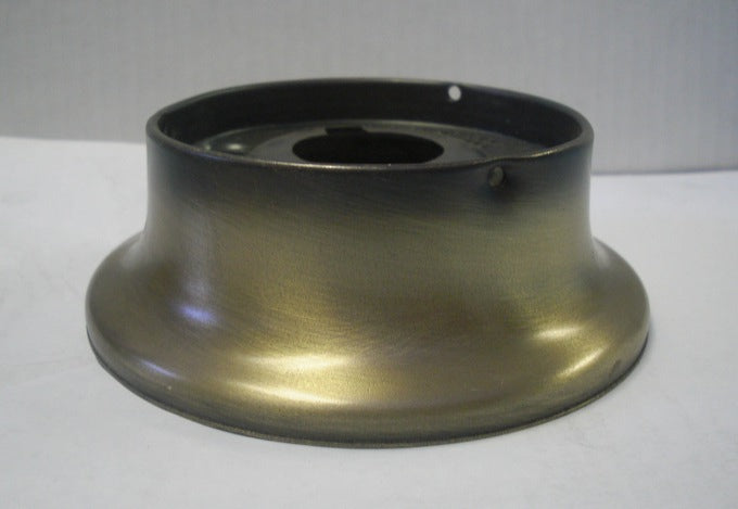 Ceiling Collar - Antique Brass - For Snap In Socket - 4" Fitter