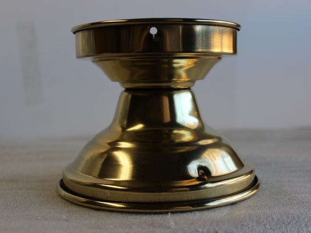 5-1/4" Brass Plated Canopy