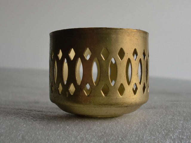 1-5/8" Unfinished Brass Perforated Chimney Holder
