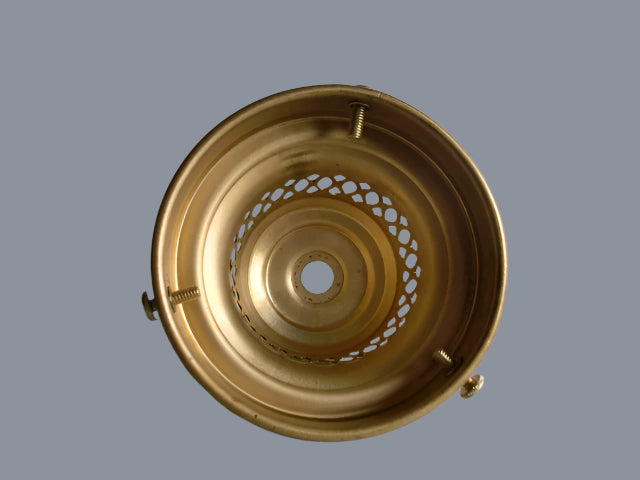 3-1/4" Unfinished Brass Shade Holder