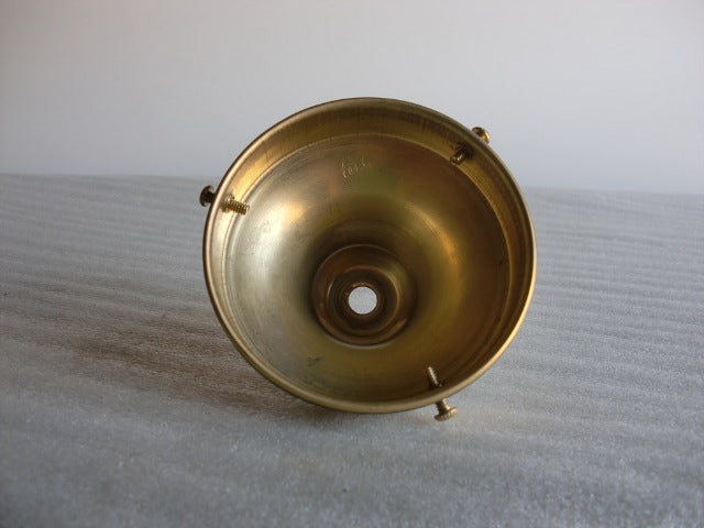 Unfinished Brass Holder for a 3-1/4" Fitter