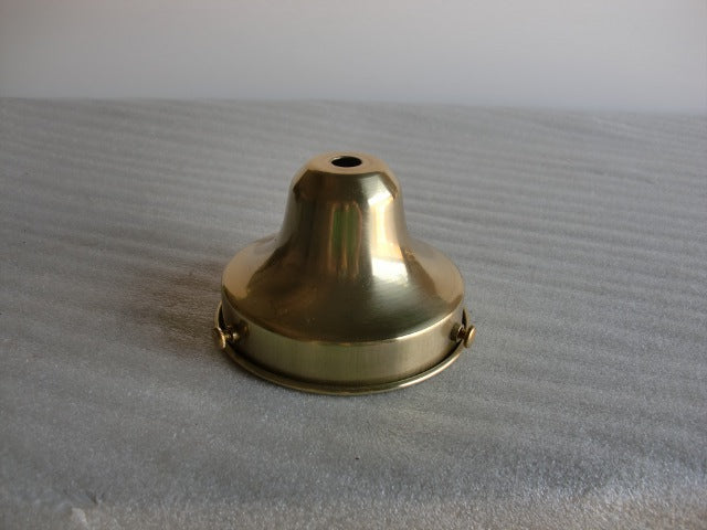 Polished & Lacquered Brass Holder for a 3-1/4" Fitter
