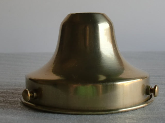 Polished & Lacquered Brass Holder for a 3-1/4" Fitter