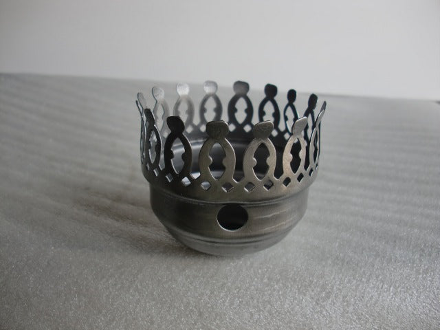 2-5/8" Unfinished Steel Chimney Holder with a Switch Hole