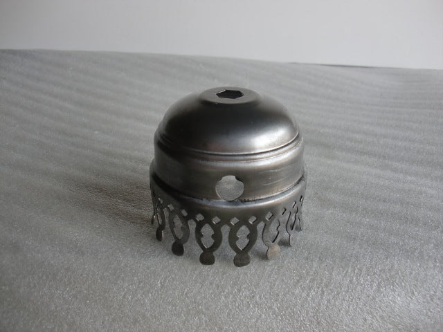 2-5/8" Unfinished Steel Chimney Holder with a Switch Hole